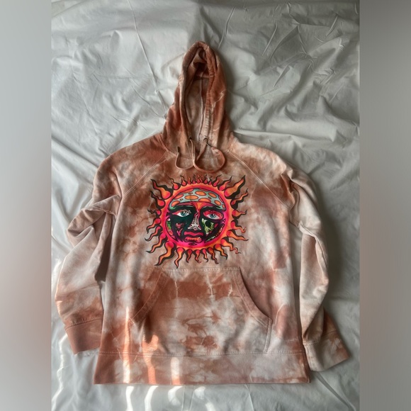 Vintage Y2K Sublime 1995 Summer Tour Tie-Dye Hoodie (Size S) - Picture 1 of 8
